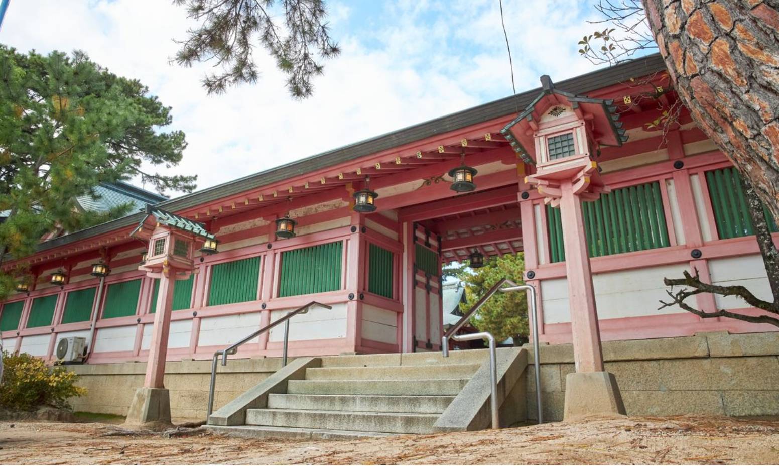 长田神社透塀以及门 – 【长田神社】文化财产